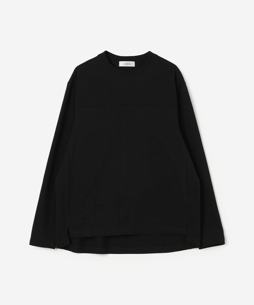 alvana（アルヴァナ）の「alvana | フットボールTシャツ WOMEN（Tシャツ/カットソー・レディース・ホワイト/ブラック・2）」の2枚目の写真