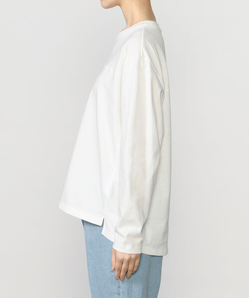 alvana（アルヴァナ）の「alvana | フットボールTシャツ WOMEN（Tシャツ/カットソー・レディース・ホワイト/ブラック・2）」の9枚目の写真