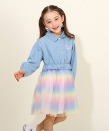 BABYDOLL（ベビードール）の「デニムドッキングワンピース 7915K（ワンピース・キッズ）」