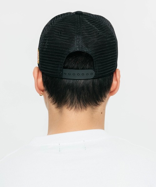 XLARGE（エクストララージ）の「LOGO PATCHED FULL MESH CAP（キャップ・メンズ・ブラック/ホワイト・ONE SIZE）」の12枚目の写真