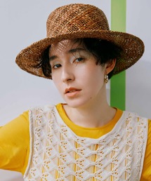 CONTROL FREAK(コントロールフリーク)透かし編ポークパイ帽