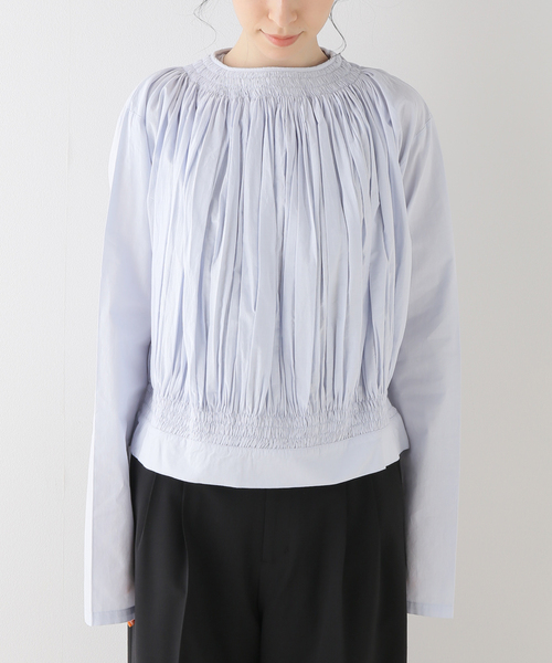 SEEALL（シーオール）の「【SEEALL/シーオール】GATHER TOP