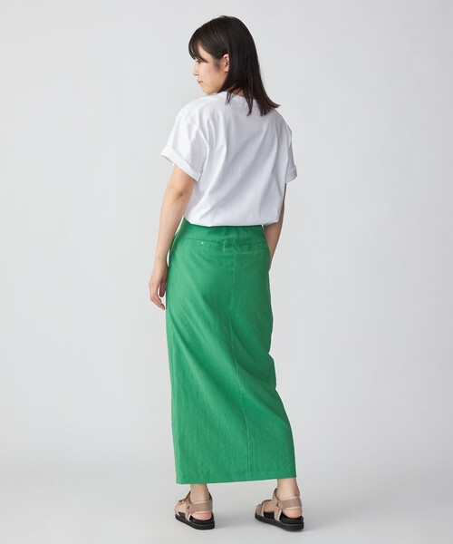 SHIPS（シップス）の「【WEB限定】SHIPS: STYLISH STANDARD ミニ ロゴ 刺繍 Tシャツ（Tシャツ/カットソー・メンズ・ネイビー/ホワイト系その他/ダークグレー/ブラック/ホワイト・X-LARGE/LARGE/SMALL/MEDIUM/XX-LARGE）」の12枚目の写真