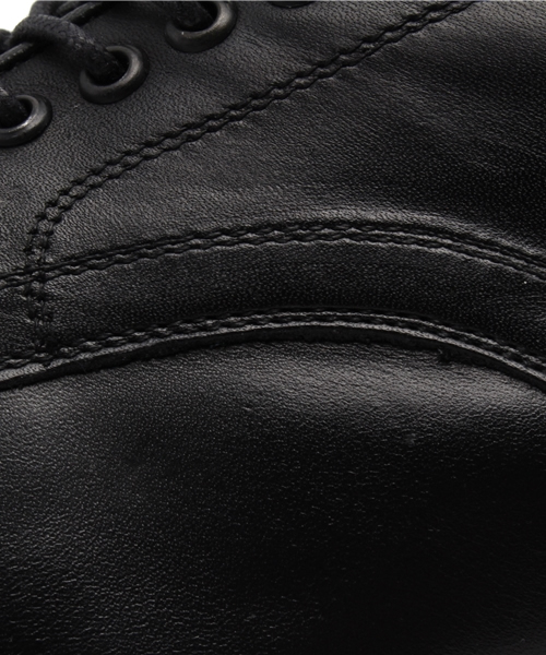 SHIPS（シップス）の「SC: プレーン トゥ グッドイヤーウェルト製法 6アイレットシューズ（ブーツ・メンズ・ブラック/ブラウン・7.5/LARGE/7/8/9/8.5）」の6枚目の写真