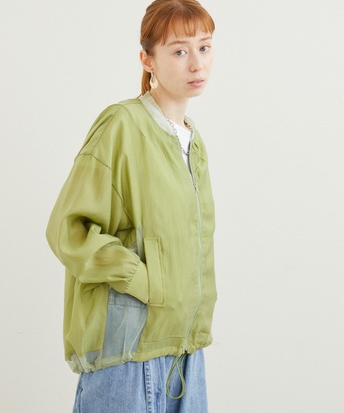 33℃ ラウンドテールシアーブルゾン