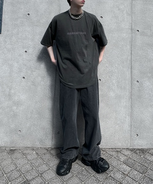 Figments（フィグメンツ）の「MANHATTANS Tシャツ（Tシャツ/カットソー・レディース・ライトグレー/ダークグレー・FREE）」の8枚目の写真