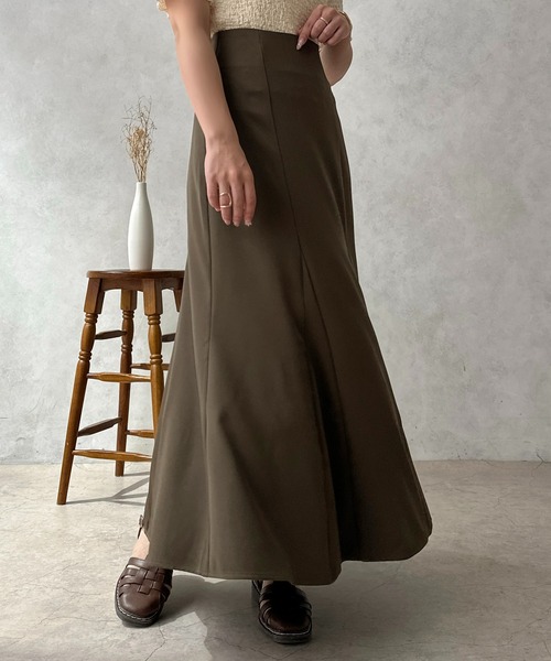 apres jour clair(アプレジュールクレア)の「【apres jour clair】マーメイドスカート【ZOZOTOWN限定アイテム】(スカート・レディース・ブラウン系その他/ブラック/ライトベージュ・X-LARGE/フリー)」の11枚目の写真