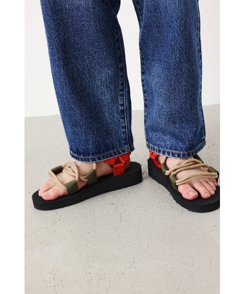 RODEO CROWNS WIDE BOWL(ロデオクラウンズワイドボウル)の「MENS COLOR CORD SANDALS(サンダル・メンズ・ブラック系その他/ベージュ系その他・27.5cm)」の11枚目の写真
