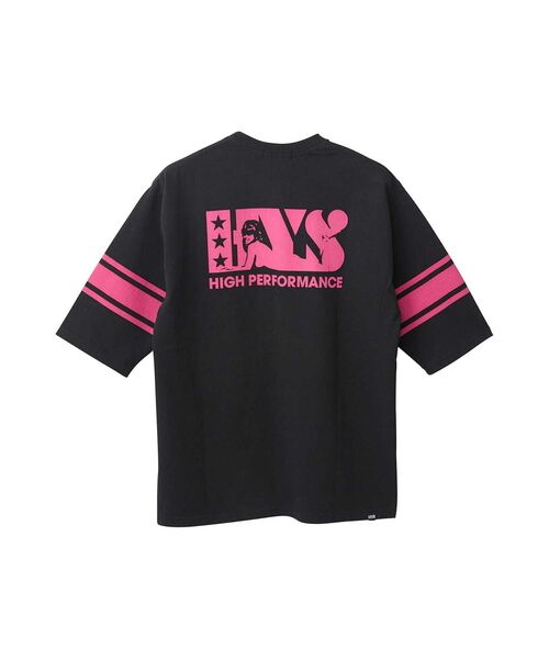 HYSTERIC GLAMOUR / Tシャツ/L/コットン/BLK/プリント/02232CT14/23SS/HOT N DIRTY 五分丈Tシャ HYSTERIC GLAMOUR（ヒステリックグラマー）の「HOT'N'DIRTY 五分袖T