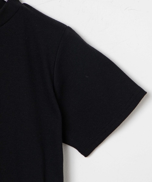 WEGO(ウィゴー)の「WEGO/ロゴテープリブT(Tシャツ/カットソー・レディース・ホワイト/ブラック・FREE)」の22枚目の写真
