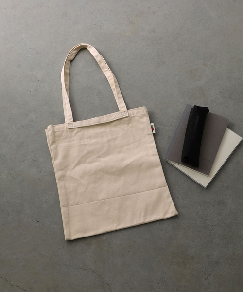 FRUIT OF THE LOOM(フルーツオブザルーム)の「【FRUIT OF THE LOOM】BASIC PARTITION TOTE/トートバッグ(トートバッグ・メンズ・レンガ/ブラック/オフホワイト/グリーン/カーキ/ネイビー/イエロー/ブルーグレー/グレー/ブラウン/ベージュ/ピンク・FREE)」の2枚目の写真