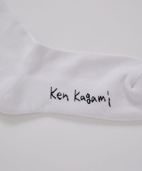 JUNRED(ジュンレッド)の「Ken Kagami×改良湯コラボ ソックス(ソックス/靴下・メンズ・オフホワイト/キナリ/ホワイト系その他5・FREE)」の5枚目の写真