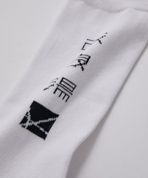 JUNRED(ジュンレッド)の「Ken Kagami×改良湯コラボ ソックス(ソックス/靴下・メンズ・オフホワイト/キナリ/ホワイト系その他5・FREE)」の9枚目の写真
