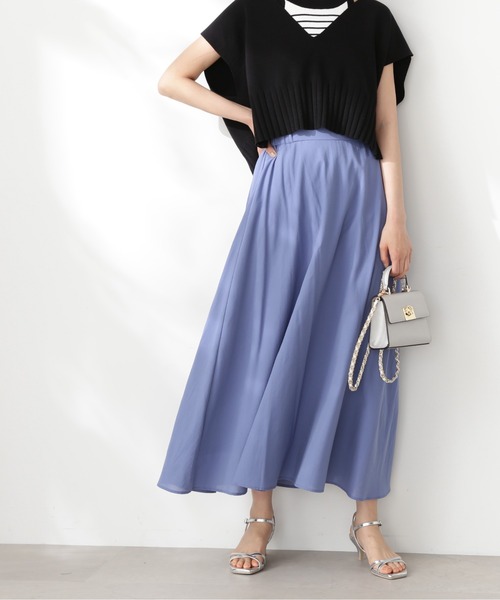 N.（N. Natural Beauty Basic）（エヌエヌナチュラルビューティーベーシック）の「【S Size Line】◆エアリーギャザースカート（スカート・レディース・イエロー/オフホワイト/ブルー・SMALL/MEDIUM）」の11枚目の写真