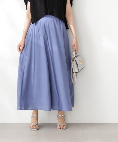 N.（N. Natural Beauty Basic）（エヌエヌナチュラルビューティーベーシック）の「【S Size Line】◆エアリーギャザースカート（スカート・レディース・イエロー/オフホワイト/ブルー・SMALL/MEDIUM）」の16枚目の写真