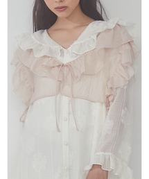 merry jenny | リボンフリルビスチェ(Tシャツ/カットソー)