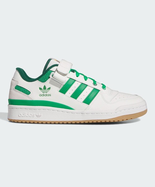 adidas（アディダス）の「フォーラム ロー / Forum Low / アディダスオリジナルス adidas Originals（スニーカー・メンズ・ホワイト・22.5cm/28.5cm/24.0cm/26.5cm/24.5cm/27.5cm/25.5cm/28.0cm/23.5cm/29.0cm/23.0cm/26.0cm/25.0cm/27.0cm）」の2枚目の写真
