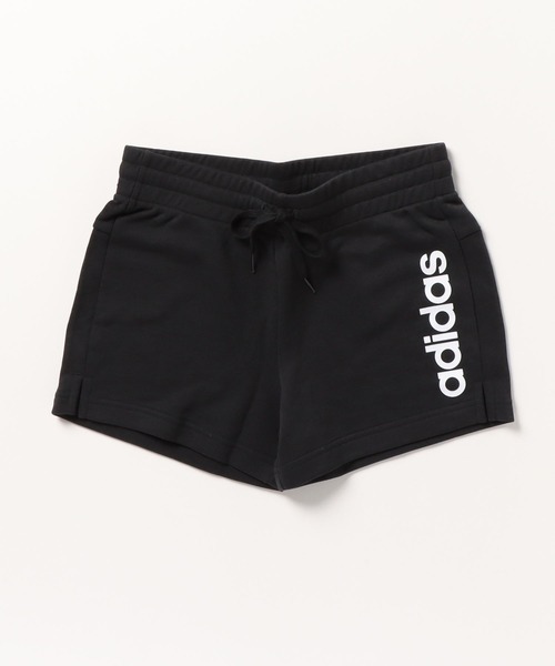 韓国 [adidas] エッセンシャル ロゴ ショート パンツ(2color) セール】エッセンシャルズ スリム ロゴショーツ / アディダス