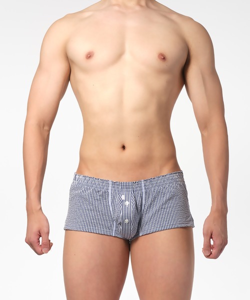 TOOT(トゥート)の「TRUNKS/Stripe Seersucker Fit Trunks '23(トランクス・メンズ・ピンク/ブルー/ブラウン・MEDIUM/LARGE/X-LARGE/SMALL)」の4枚目の写真