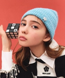 LILY BROWN | 【LILY BROWN×MARY QUANT】ニットビーニー(ニットキャップ/ビーニー)