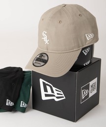 NEW ERA（ニューエラ）の「【NEW ERA/ニューエラ】9TWENTY MLB Side Logo シカゴ・ホワイトソックス ミニロゴ刺繍 キャップ/アッシュグレー（キャップ・レディース）」