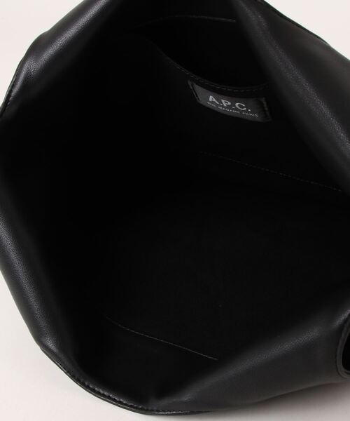 A.P.C.(アーペーセー)の「TOTE NINON SMALL(トートバッグ・レディース・ライトイエロー/ブラック・ONESIZE)」の12枚目の写真