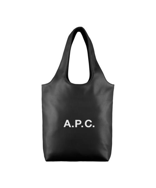 A.P.C.(アーペーセー)の「TOTE NINON SMALL(トートバッグ・レディース・ライトイエロー/ブラック・ONESIZE)」の1枚目の写真
