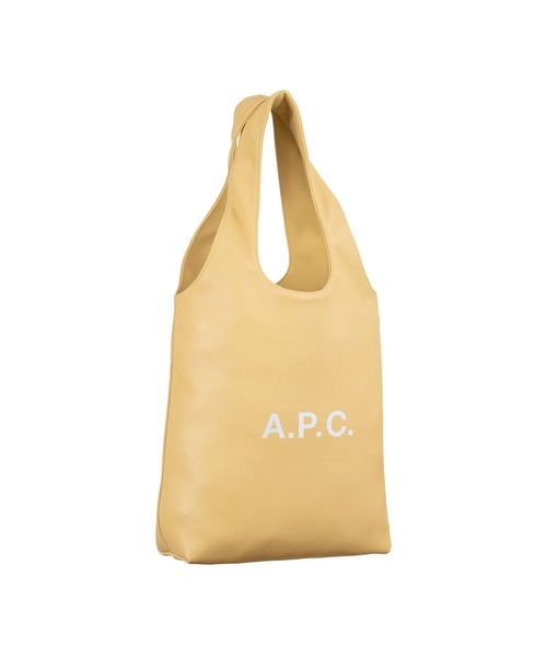 A.P.C.(アーペーセー)の「TOTE NINON SMALL(トートバッグ・レディース・ライトイエロー/ブラック・ONESIZE)」の7枚目の写真