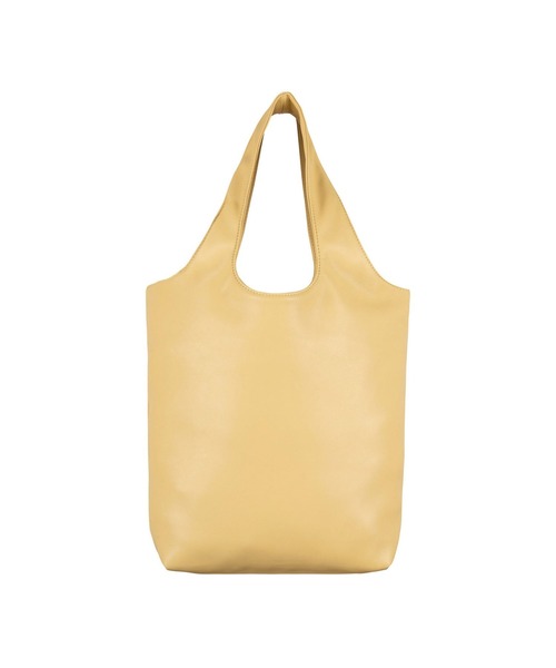 A.P.C.(アーペーセー)の「TOTE NINON SMALL(トートバッグ・レディース・ライトイエロー/ブラック・ONESIZE)」の8枚目の写真