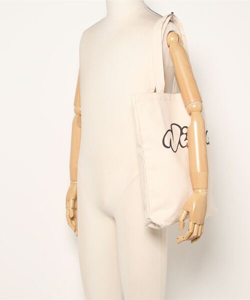 UP START（アップスタート）の「VISION ヴィジョン 帆布プリントトートバック ストリート 大人カジュアル（トートバッグ・メンズ・ホワイト系その他3/ホワイト系その他/ホワイト系その他2/ホワイト系その他4・FREE）」の8枚目の写真