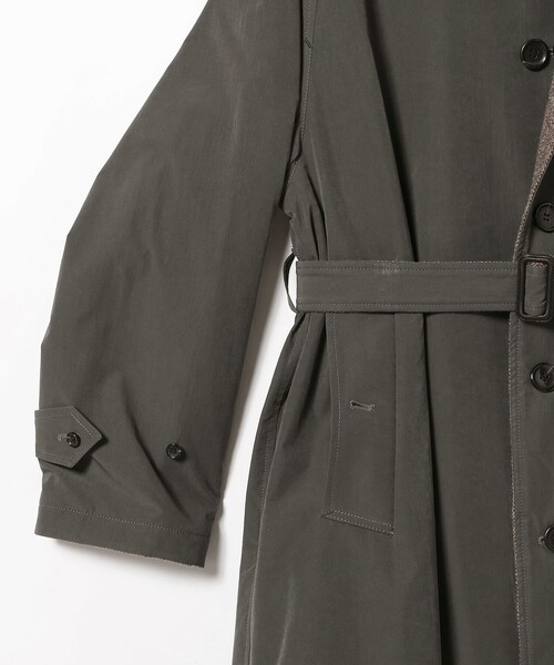 BRILLA per il gusto（ブリッラペルイルグースト）の「AUBERGE / EMARY リバーシブル ステンカラーコート（ステンカラーコート・メンズ・チャコールグレー/ネイビー・42/44/40/38）」の18枚目の写真