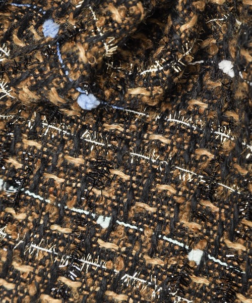 BARNYARDSTORM（バンヤードストーム）の「【WEB限定カラー】tweedクシュクシュBAG（ハンドバッグ・レディース・ブラウン/ブラック/グリーン・FREE）」の19枚目の写真