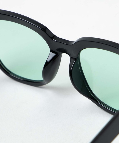 WEGO（ウィゴー）の「WEGO/セルフレームカラーレンズ（サングラス・レディース・レッド/ブルー/ブラック/グリーン/ブラウン・FREE）」の14枚目の写真