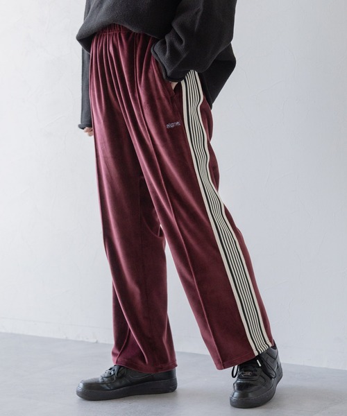 RPADA SPORTS ナイロンパンツ スラックス ワインレッド RPADA SPORTS ナイロンパンツ スラックス ワインレッド