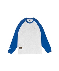 AAPE NOW RAGLAN LONG SLEEVE TEE