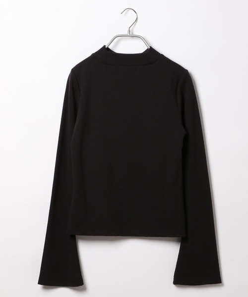 Heather(ヘザー)の「フロントカットアウトプルオーバー 980805(Tシャツ/カットソー・レディース・ブラウン/アイボリー/ブラック・FREE)」の4枚目の写真