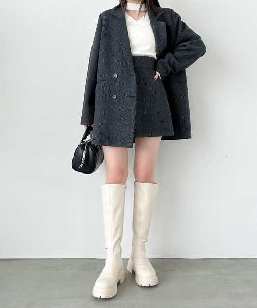 Heather(ヘザー)の「フロントカットアウトプルオーバー 980805(Tシャツ/カットソー・レディース・ブラウン/アイボリー/ブラック・FREE)」の21枚目の写真