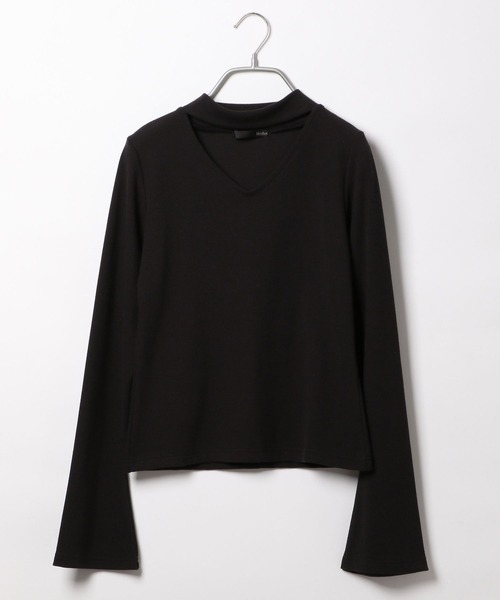 Heather(ヘザー)の「フロントカットアウトプルオーバー 980805(Tシャツ/カットソー・レディース・ブラウン/アイボリー/ブラック・FREE)」の12枚目の写真