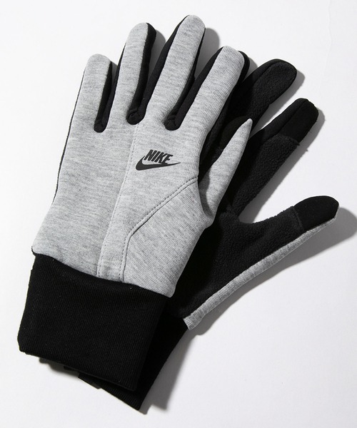 NIKE(ナイキ)の「【NIKE/ナイキ 】テックフリースグローブ2.0(手袋・メンズ・ヘザーグレー/ブラック/ライトカーキ・L/M)」の11枚目の写真