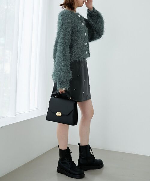 MAJESTIC LEGON(マジェスティックレゴン)の「アソートミニスカパン(その他パンツ・レディース・ブラック/ブラック系その他2・MEDIUM)」の5枚目の写真