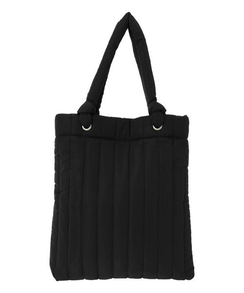 Samansa Mos2 blue（サマンサモスモスブルー）の「2WAYハンドルキルティングトート（ハンドバッグ・レディース・ブラック/キナリ/パープル・F）」の16枚目の写真