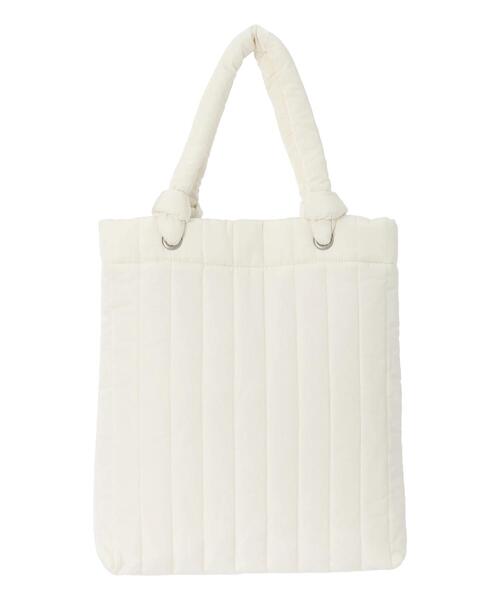 Samansa Mos2 blue（サマンサモスモスブルー）の「2WAYハンドルキルティングトート（ハンドバッグ・レディース・ブラック/キナリ/パープル・F）」の17枚目の写真