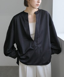 select MOCA | キーネックランタンスリーブプルオーバー(Tシャツ/カットソー)