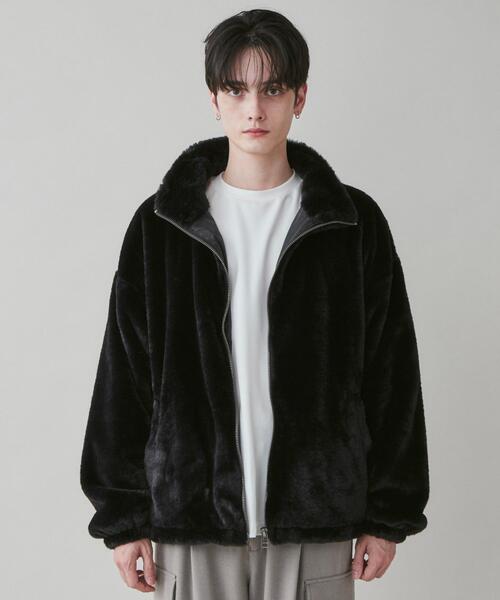 LUCY（ルーシー）の「LUCY/フェイクファー ZIPブルゾン（ブルゾン・メンズ・アイボリー/ブラック・MEDIUM/LARGE）」の20枚目の写真