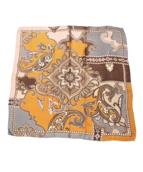 GLOBAL WORK（グローバルワーク）の「大判スカーフ/985797（バンダナ/スカーフ・レディース・ネイビー系/その他/ドット・FREE）」の4枚目の写真