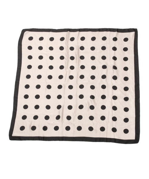 GLOBAL WORK（グローバルワーク）の「大判スカーフ/985797（バンダナ/スカーフ・レディース・ネイビー系/その他/ドット・FREE）」の5枚目の写真