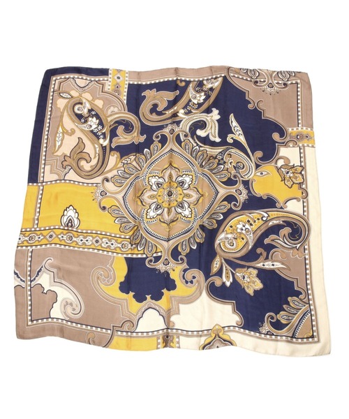 GLOBAL WORK（グローバルワーク）の「大判スカーフ/985797（バンダナ/スカーフ・レディース・ネイビー系/その他/ドット・FREE）」の6枚目の写真