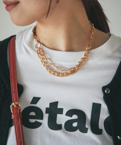 GOLDY（ゴールディ）の「【GOLDY（ゴールディ）】2WAYネックレス（ネックレス・レディース・ゴールド/シルバー・FREE）」の6枚目の写真