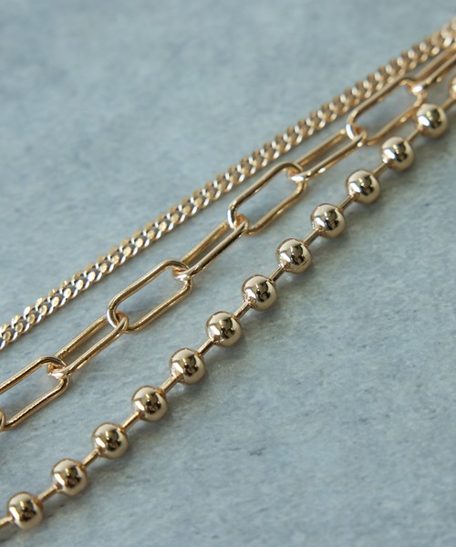 GOLDY（ゴールディ）の「【GOLDY（ゴールディ）】2WAYネックレス（ネックレス・レディース・ゴールド/シルバー・FREE）」の4枚目の写真