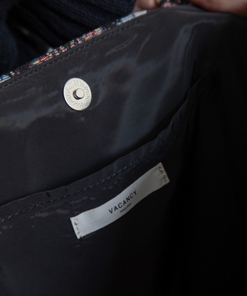 VACANCY（ヴァカンシー）の「ゴブラン柄オーバートートバッグ（トートバッグ・レディース・ホワイト/ブラック・FREE）」の7枚目の写真